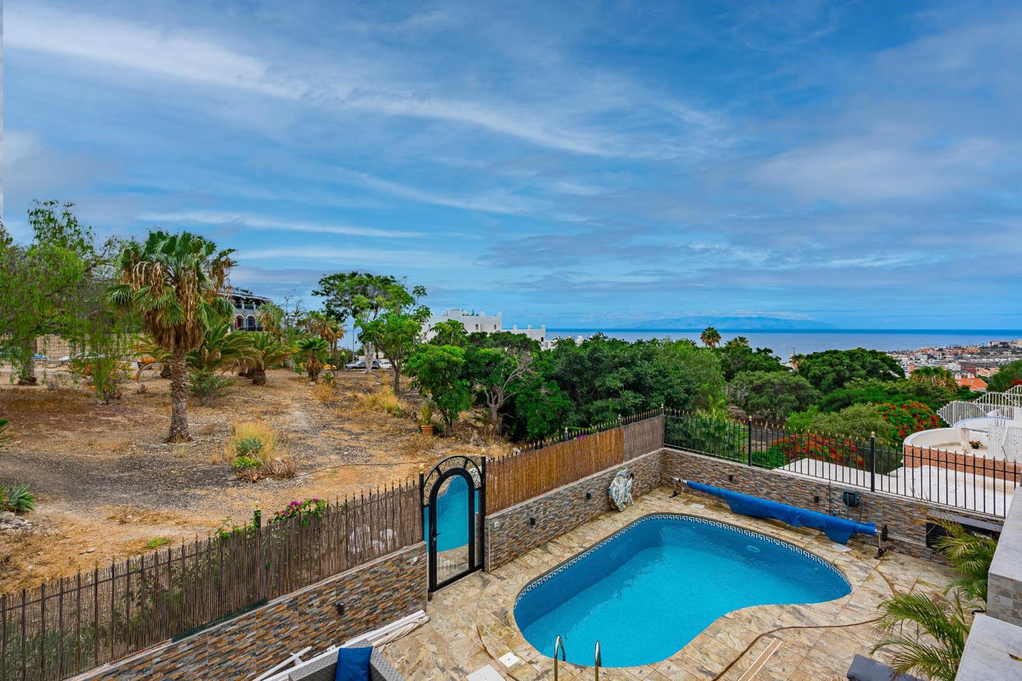 Villa Natali ,Luxury 3-Levels Large Villa On Tenerife, Ocean View, Private Poo L& Barbecue Area アデヘ エクステリア 写真